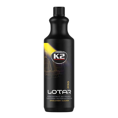 Засіб для очищення тканинної оббивки та килимів K2 Lotar PRO 1л, фото 1