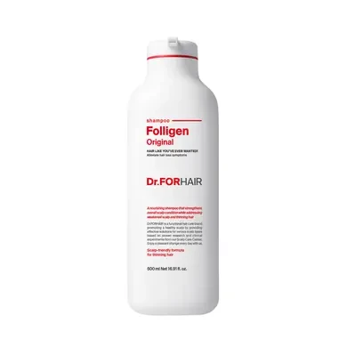 Шампунь проти випадання волосся Dr.FORHAIR Folligen Shampoo 500 мл