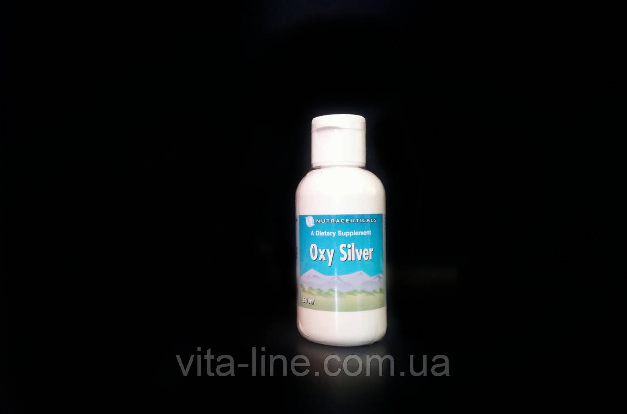 Окси Сільвер/Oxy Silver ВітаЛайн/VitaLine Натур. комплекс, що містить стабілізований кисень 60 мл, фото 1