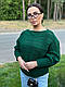 Стильний в'язаний светр вовна, фото 7