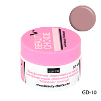 Камуфлювальний гель "Молочний коктейль" Beauty Choice GD-10,14 г, фото 1