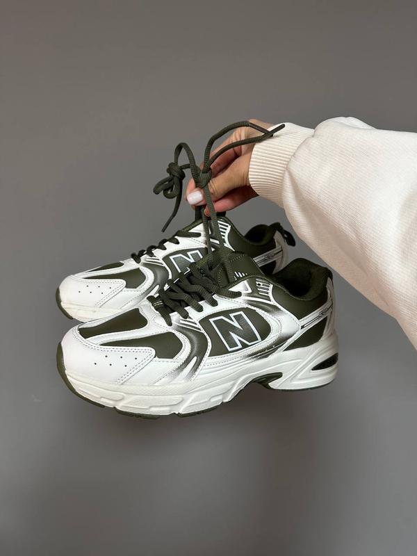 РОЗПРОДАЖ Жіночі кросівки New Balance 530 оливка