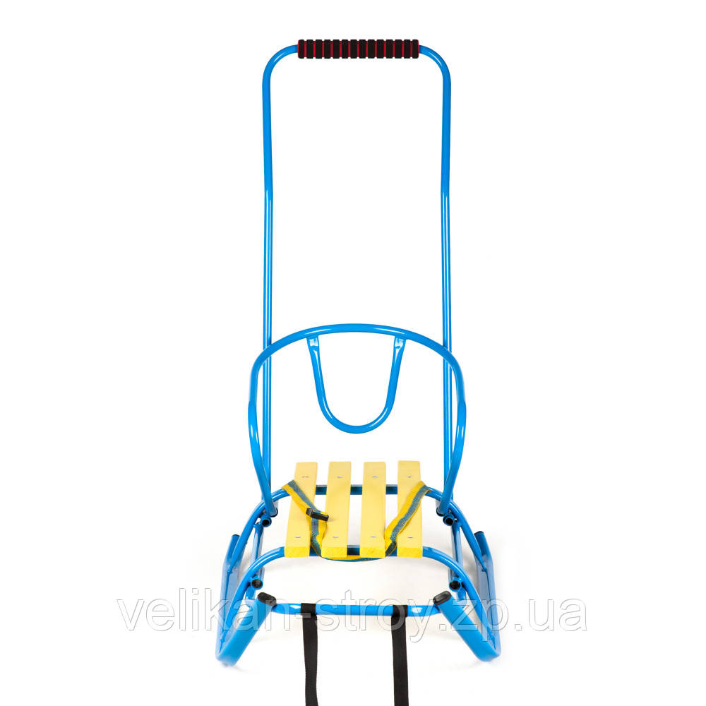 Санки дитячі "Комета патріот" блакитні