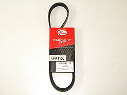 Ручейковий ремінь на Рено Трафік 2003-> 2,5 dCi (135л.с. - AC) — GATES (Бельгія) - GT6PK1153