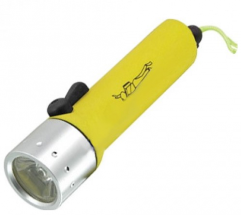 Ліхтар для дайвінгу CREE Q3 LED Diving Flashlight (Уцінка), фото 1