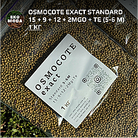 Комплексне мінеральне добриво Осмокот (Osmocote Exact Standard), 15+9+12+2MgO+TE (5-6 м), Еверріс (Everris), фасув. 1кг