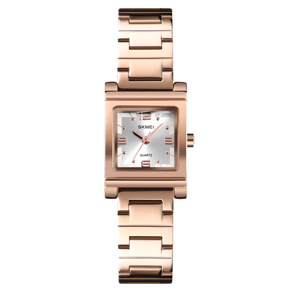 Жіночий годинник з металевим браслетом Skmei 1388RG Rose Gold