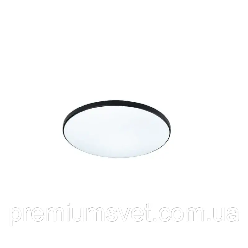 Світильник накл. круг SMD LED 24W 6400K 1680Lm h55 d-300мм Hazel-24 чорний (016-077-0024-020)