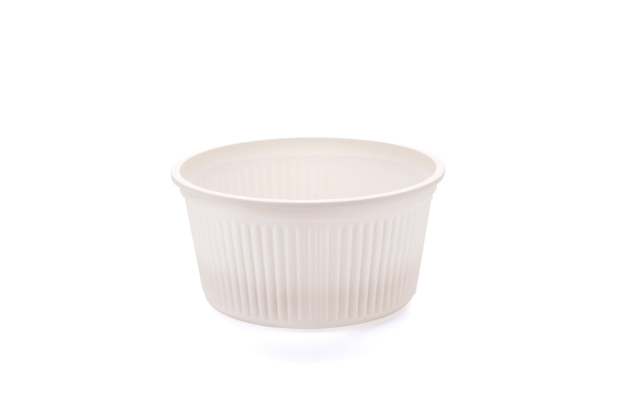 Салатниця ЕКО із кукурудзяного крохмалю 127*61 (200шт/уп), фото 1