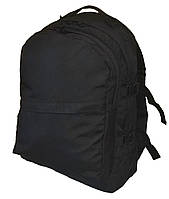 Тактичний похідний суперміцкий рюкзак з органайзером 40 л Чорний Кордура 500 ден