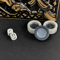 Нарди дерев'яні ручної роботи Лицарі 50×23см подарункові, фото 4