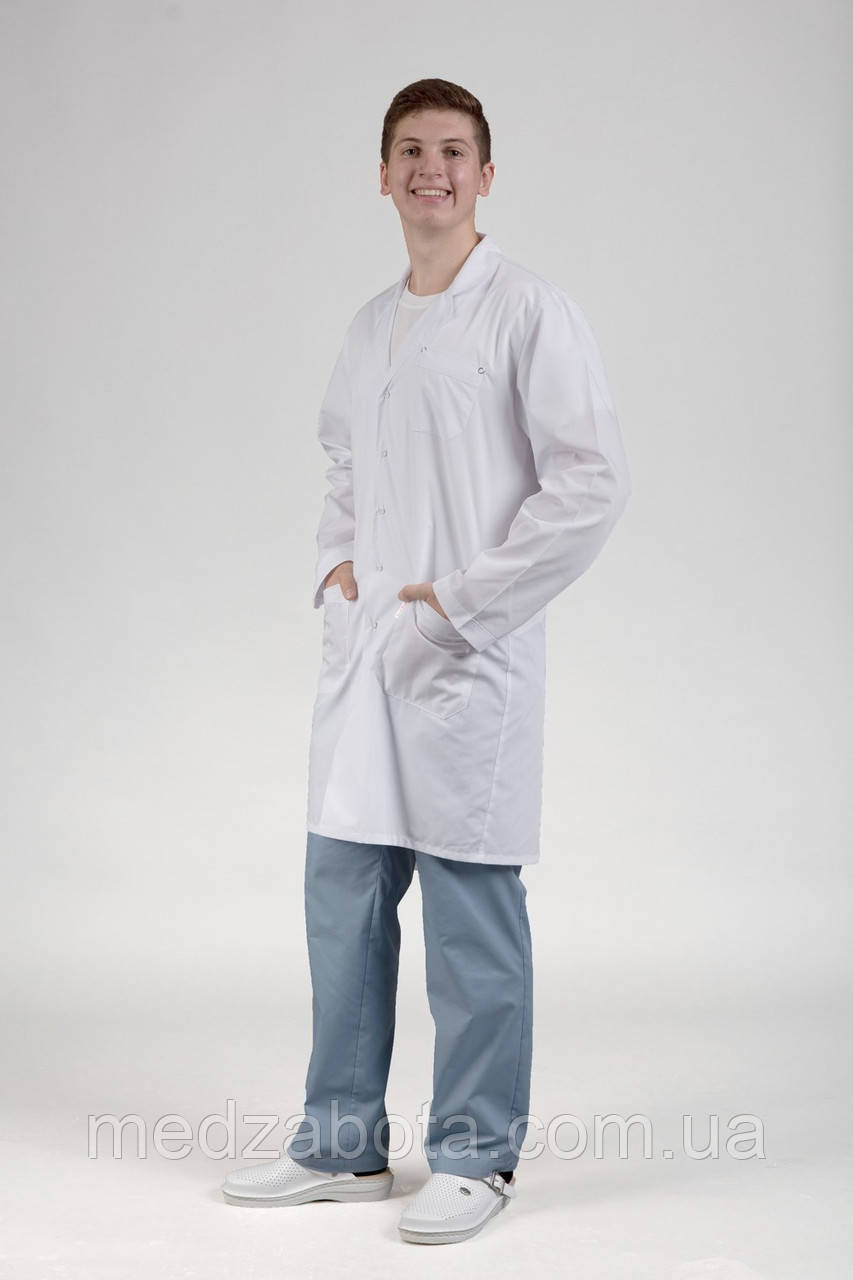 Халат чоловічий медичний Стас розмір 52, фото 1