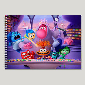 Альбом для малювання Думками навиворіт / Inside Out №4