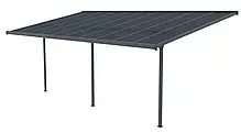 Навіс для авто та тераси Hardmaster Atlanta 6x3 м Cold Grey, фото 4