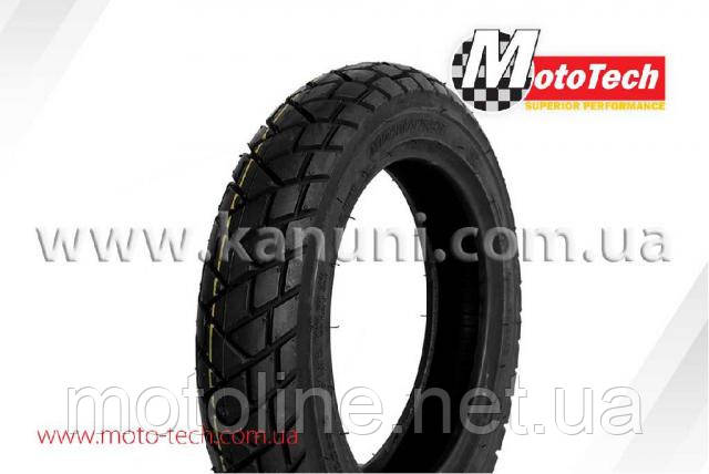 Мотопокришка, моторезина Boss/MotoTech 3.00-10 TL (9009) TW (Грязьова/Понедоріжжна) Mototech, фото 1