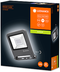 Прожектор вуличний з датчиком Ledvance Endura Flood IP65 30 В