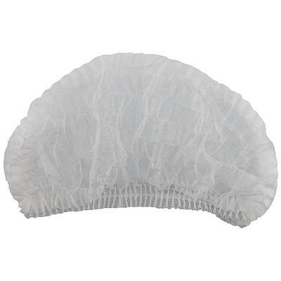 Шапочка одноразова упаковка 100шт/уп, універсальна шапочка для роботи з продуктами та на кухні