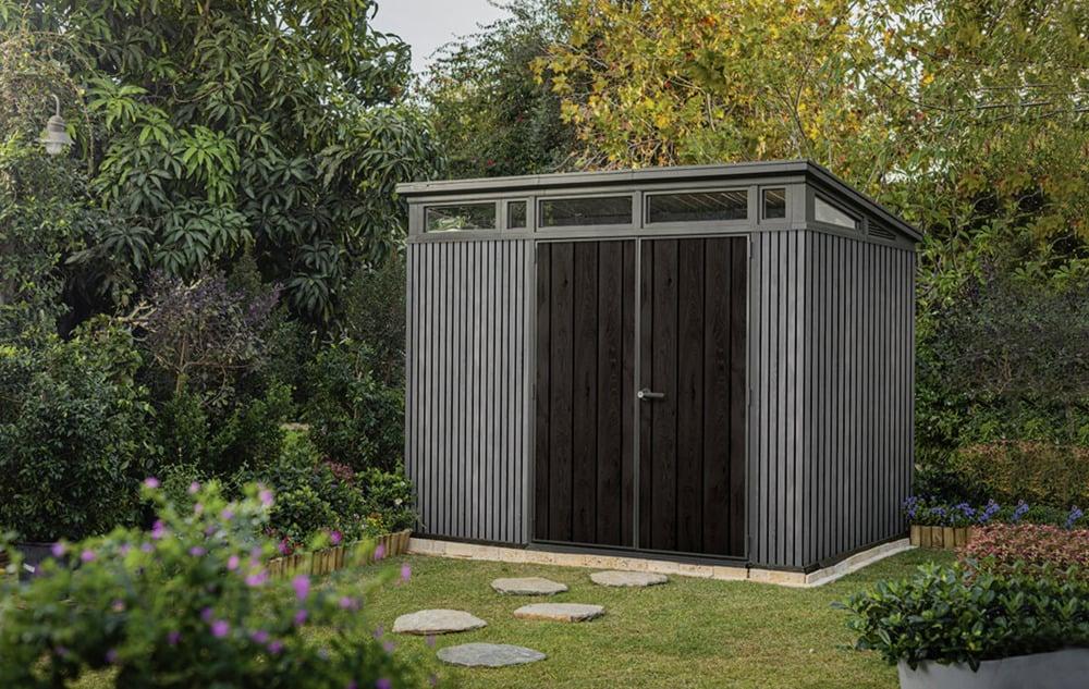 Збірний сарай для інструментів 9x7 Keter Penthouse Сірий