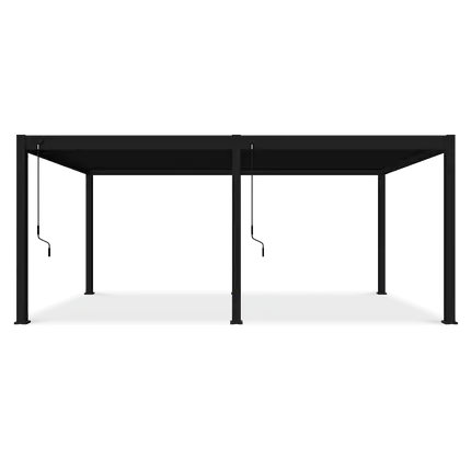 Пергола присадибна Gutroof Deluxe 3,6 x 6 м Антрацит, фото 1