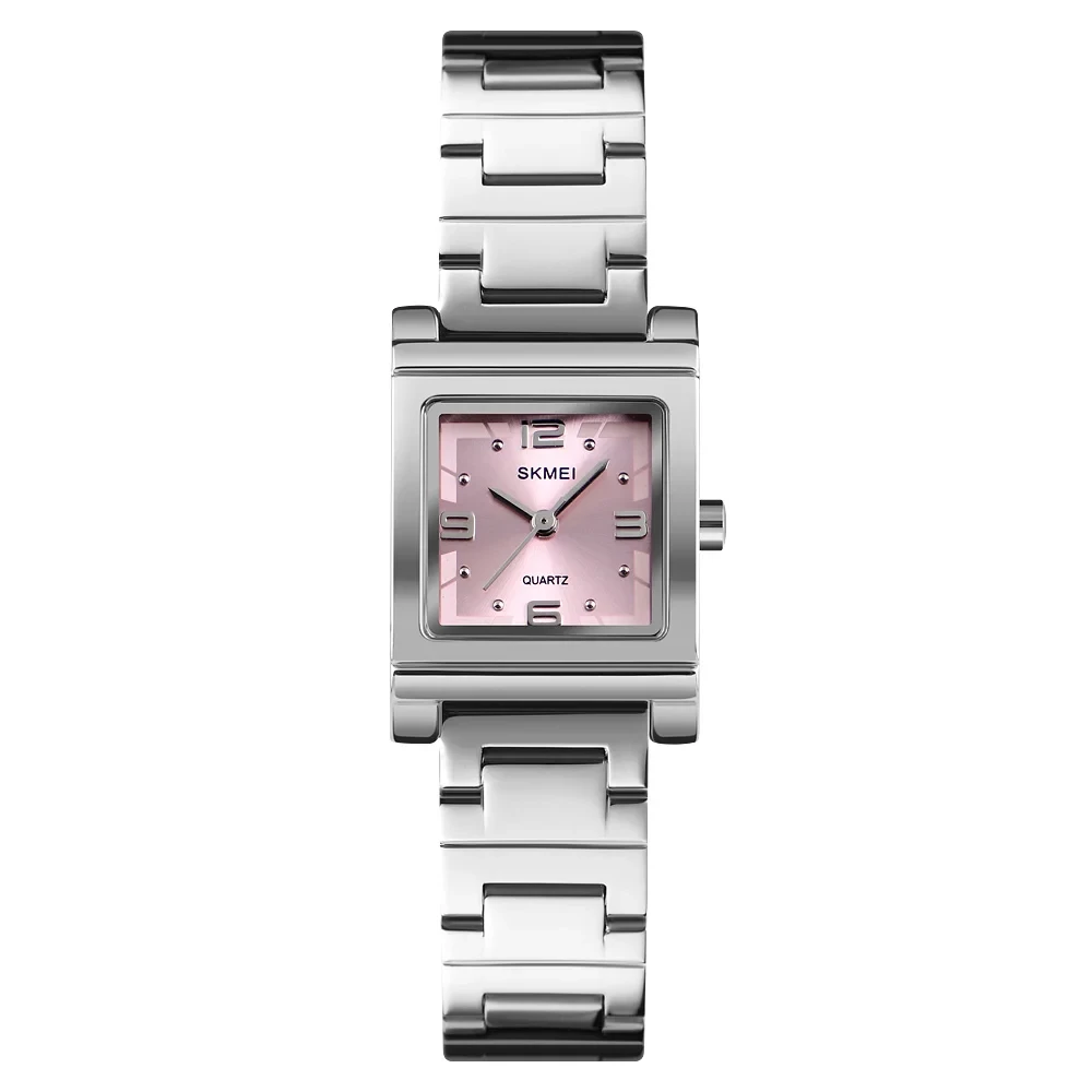 Жіночий годинник з металевим браслетом Skmei 1388PK Pink