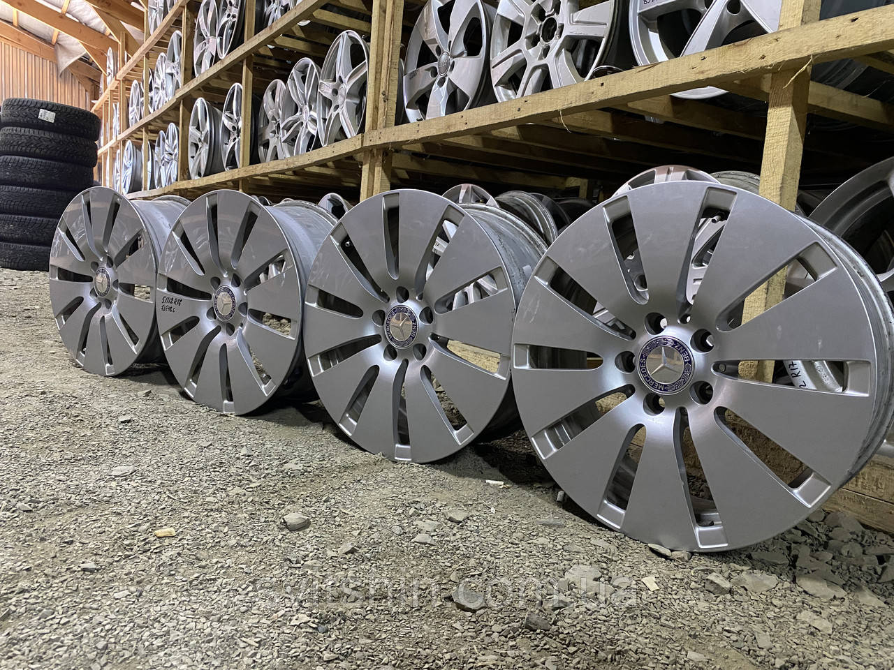 Оригінальні диски 5/112 R17 7J ET48.5 Mercedes-Benz комплект, фото 1