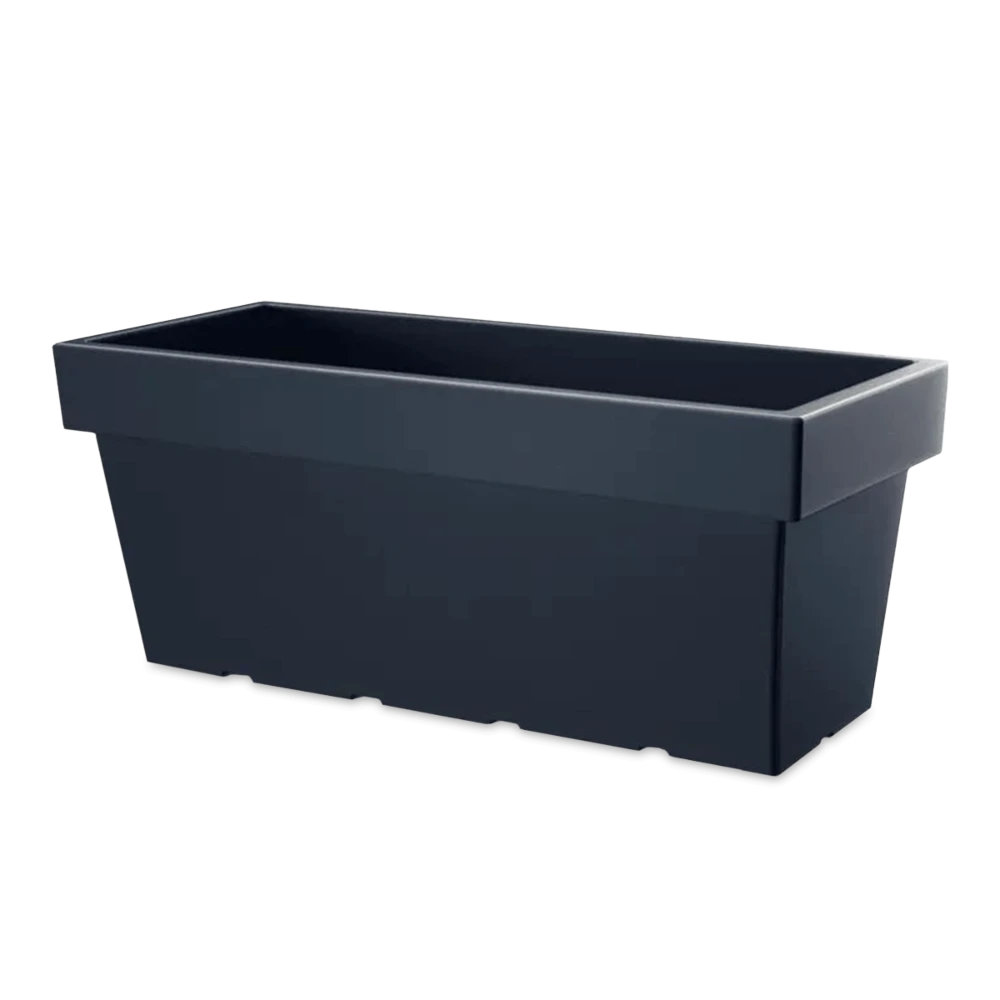 Прямокутний горщик для саду 80 см Lofly антрацит Prosperplast