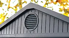 Будиночок для інвентарю 190x121 см Keter Darwin графітовий, фото 2