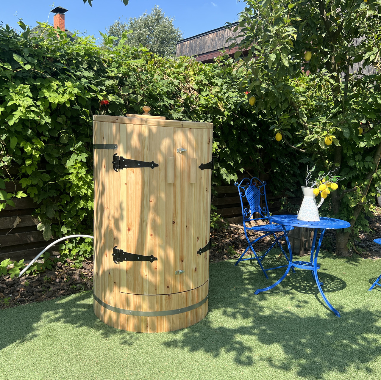 Міні сауна, баня бочка для 1 людини, фіто сауна, фото 1