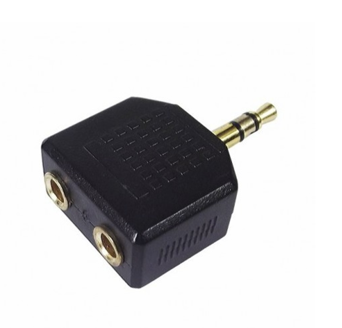 Спліттер Jack 3.5 (тато)/2 Jack 3.5 (мама), Арт.55766