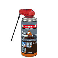 Очищувач засіб для видалення іржі з металу універсальний Ізомат Rust terminator 400 мл