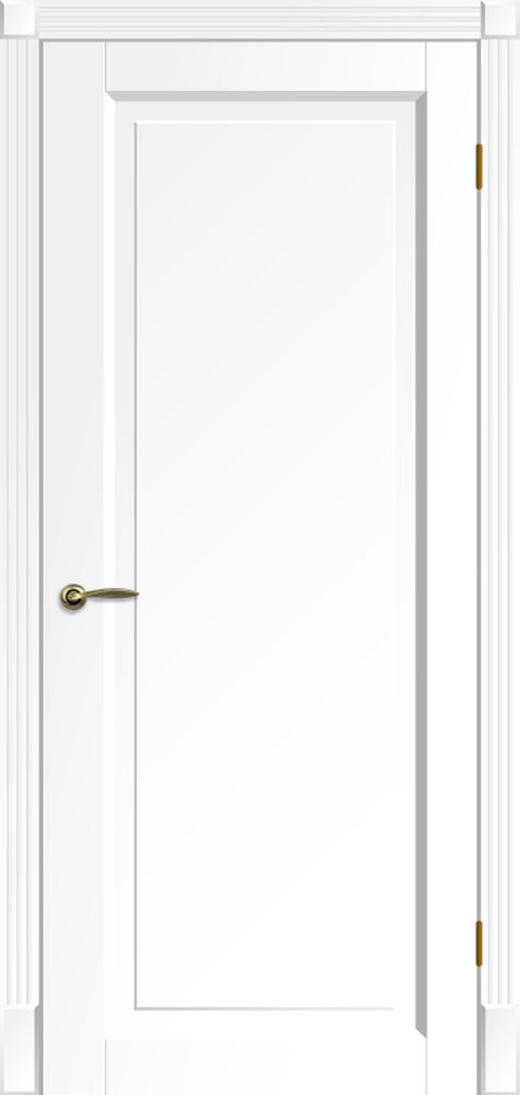 Двері міжкімнатні Флоренція ПГ Ваші двері Біла емаль