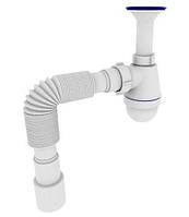 Сифон Умивальник Литий ZERIX SU-01 1 1/4" x 40