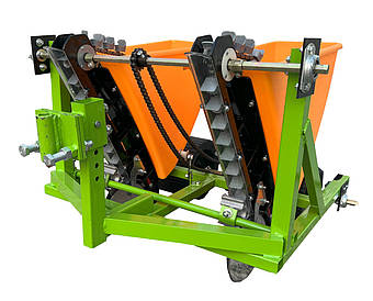 Часникосаджалка високоточна 2-ох рядна Bizon ЧС-2 під одноточкове кріплення