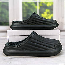 Калоші чоловічі піна з хутром без задника хакі Dago Style 3517