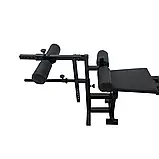 Лава регульована для жиму з тренажером для ніг навантаження до 300 кг B_2277, фото 6