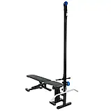 Лава А420 регульована для жиму з від'ємним кутом з мачтою для верхньої нижньої тяги B_2278, фото 2