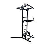 Турник + бруси + прес + кільце для груші Спортивний комплекс профіль 50х50 мм B_2279, фото 4