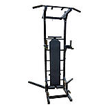 Лава для жиму + прес + турнік + бруси + кільце для груші Спортивний комплекс 50х50 мм B_2280, фото 2