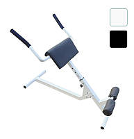 Тренажер для гіперексенція регульована лава для дому профіль 50х50 см B_1377 Білий