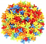 Конструктор дитячий Kruzzel 22408 Трубочки набір 408 елементів для дітей B_2276, фото 5