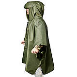 Пончо тактичний Ranger RA8916/RA8917 плащ-намет дощовик армійський для військових R2284, фото 3