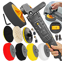 Машинка полірувальна MAJSTER POLSKA MP0442 2.6KW + 4 губки B_2286