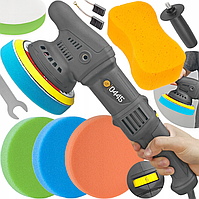 Машинка полірувальна коливальна MAJSTER POLSKA MP0445 1.6KW + 4 губки B_2286