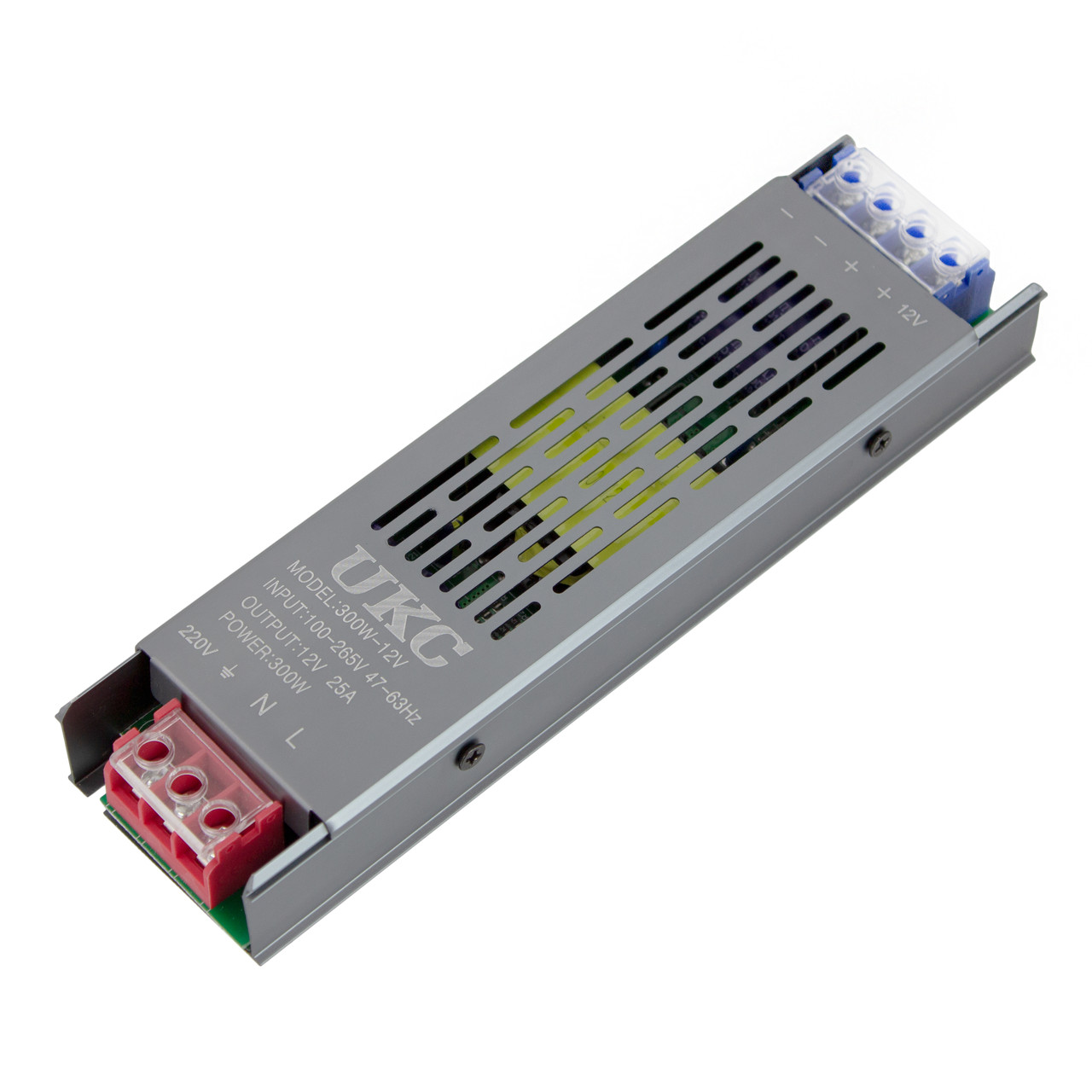 Блок живлення UKC 300W-12V 25A (металевий) (9520), фото 1