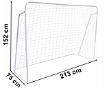 Ворота футбольний ігрові Gockowiak PAOLO White 5902340315354 для футболу B_2294, фото 8