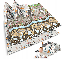 Килимок мат дитячий розвиваючий NK-340 Nukido 734008 200 x 180 x 1 см для дітей B_2301