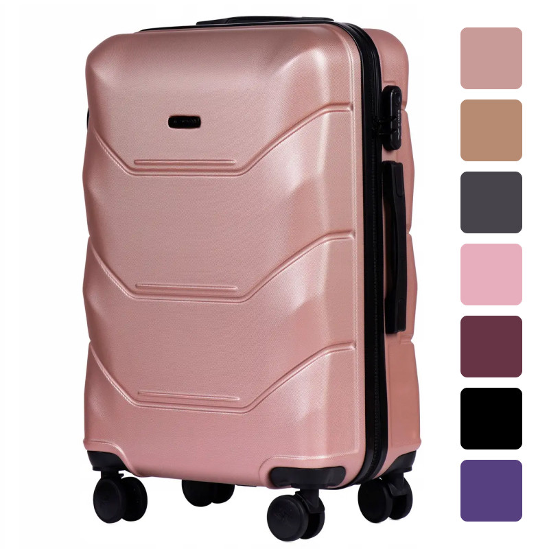 Валіза дорожня Wings 148 S пластик АБС об'єм 36 л на колесах для поїздок B_2302, фото 1