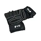 Фітнес рукавички WCG Plus з напульсником для спортзалу тренувань B_2305, фото 3