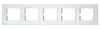 Рамка 5-на біла MINA
