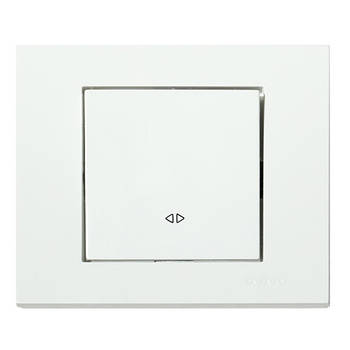 Вимикач реверсивний білий GRANO